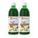 KRISHNA'S HERBAL & AYURVEDA Fat Reducer Juice - 1000 Ml (Pack Of 2), 12 Powerful Herbs For Weight Management, Amla, Harad, Daru Haridra, Sunn Hemp, Aids Metabolism And Digestion