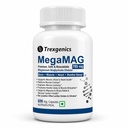 Trexgenics MegaMAG 785mg Magnesium Bisglycinate - Most Bioavailable Magnesium for Sleep, Muscle, Bone & Heart Support (60 Veg. Capsules) (Pack of 1)