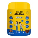 Tata 1mg Grogood Kids Nutrition Drink Mix| With Lactoferrin for Immunity, 12g Protein & Calcium | DHA, 21 Vitamins & Minerals | No Refined Sugar | Chocolate Flavor (13+ Years)