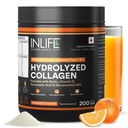 INLIFE Japanese Hydrolyzed Collagen Powder, Wellnex Type 1&3, Orange 200g