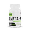 Muscle Nectar (MN) Omega-3 Fish Oil Double Strength 2000mg - Molecularly Distilled (1000mg EPA/DHA) (120 Soft gels)