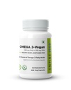 EMPIRE 1900 Omega 3 Vegetarian Capsule (EPA+DHA) | Sourced from Algae | Healthy for Men and Women | Benefits Eyes, Skin, Joints, Brain, and Heart | Suitable for Vegan Diet | Immune Health | (60 Capsules)