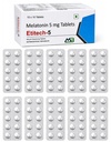 Melatonin 5mg Chewable Tablet | Sleep Support (100-Tablets) 1 Box
