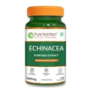 Pure Nutrition Echinacea Capsules - 120 Veg Caps | Powerful Antioxidant & Immune Booster | Natural Support for Immune Defense & Respiratory Health | Anti-Inflammatory Properties for Overall Wellness