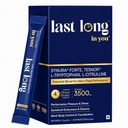Last Long™ in you | Patented Ingredients for Men's Peak Performance Nutrition | Synura Forte® + Tesnor® + L-Tryptophan (5-HTP) + L-Citrulline | Stress Response, Stamina, Daily Confidence & Endurance