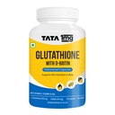 TATA 1MG Glutathione Advanced Capsule with Vitamin C E Biotin Grape Seed Extract For Skin Glow Hydration Radiance Pack of 30 Tablets