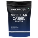 NAKPRO 100% Micellar Casein Protein Supplement |26.02g Protein, 11g EAAs, 5.26g BCAA-MalaiKulfi-1 Kg