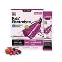 UP&RUN Salties | Kids Electrolyte Powder Sugar Free, Mixed Berries, 10 Pack