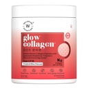 WELLBEING NUTRITION Glow Collagen with Glutathione|Collagen Supplements Marine Collagen Powder with Liposomal Glutathoine, Resveratrol, Bromelain & Goji Berry|250g - Tropical Bliss Flavor, 1 count, 25 servings