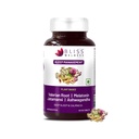 Bliss Welness Sleep Management Valerian Root Melatonin 5 mg Jatamansi Ashwagandha | For Good Sleep Cycle | Stress & Anxiety Relief Health Supplement - 60 Veg Tablets