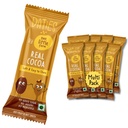 Daties by One Little Farm - Real Cocoa Date Bites | Made with Dates, Cashew & Almond | Clean-Label Healthy Kids Snack | Soft and Easy to Chew | No Added Sugar or Jaggery | 20g Each (Pack of 8)