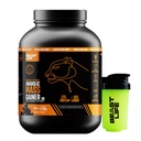 Beast Life High Protein Mass/Weight Gainer | 2.5 KG | Belgian Chocolate with Free Shaker | NABL LAB Tested | For Muscle Gain & Fast Growth | Cereal-Based Formula, No Maltodextrin | India's #1 Cereal Based Bulk Gainer