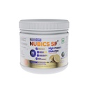 Nubics-SF High Protein Diskettes | 250g (50 Diskettes) | High Protein (34%), Whey Protein & Casein | PDCAAS-1 | No Added Sugar | With Prebiotic, Vitamins & Minerals | Vanilla Flavour | 100% Veg