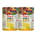NUTRELA Men Superfoods With Whey Protein Powder - 400g, Vanilla Flavor | Everyday Fitness with Biofermented Multivitamins & Whey Protein to support in Bone & Joints Health, Muscle | Pack of 2