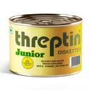 THREPTIN Junior-Protein Diskettes| Healthy Snacks For Kids - 250 Gram, Casein Protein Diskette With Calcium, Essential Vitamins, Minerals, Shankhpushpi And Brahmi-(No Maida)- Kesar Pista|100% Veg