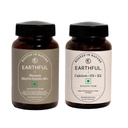 Earthful Menopause Care Combo | Multivitamin Women 40+ & Calcium+D3+K2 | Bone Health, Hormonal Balance | 100% Natural with 12 Vital Vitamins, Herbs | 60 Capsules