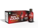 Max hard Ayurvedic Stamina Shot 60ml each (Pack of 10) | Extra Strength | No Added Sugar