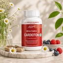 Cardioton CoQ10 120mg with Arjuna, Ashok Bark & Moringa | Herbal Formula for Heart Function & Wellness Support | Antioxidant-Rich Veg Capsules | Formulated in USA | 60 Count