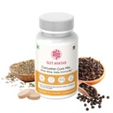 GUTAVATAR Gut Curcumin Cure Mix Healthy Gut Supplement Boost Immunity Powder Anti Inflammatory Strengthens Bones & Muscles Supplement Drink Mix Healthy Skin Drink (60 Powder Tablet Bottle)