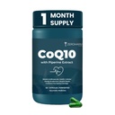 ZEROHARM Coenzyme Q10 | 250mg with Piperine & Grape Seed Extract | High Absorption CoQ10 Supplement | CoQ10 Ubiquinol Supports Heart, Vascular Health & Cellular Energy Production | 60 Veg Capsules