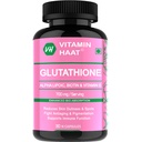 Glutathione 700mg | Glutathione Supplements with Vitamin C & Biotin | Skin Whitening Capsule with Hyaluronic Acid, Vitamin E, C, Alpha Lipoic Acid & Milk Thistle | 30 Capsules by VitaminHaat
