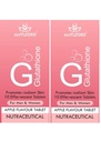 Glow - 500mg Glutathione & Vitamin C Help In Skin Glowing| 20 effervescent tablets |Apple Flavour 10 Count (Pack Of 2) MRP 998 Rs