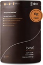 Bend Beauté Gut Glow.com Supplément quotidien de fibre prébiotique poudre avec/Tremella Champignon Exract.com Santé digestive Gut.com 6g de fibre soluble par portion.com 100% biologique, végétalien, sans sucre Fibre non aromatisée