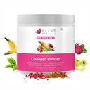 Bliss Welness Plant-Based Collagen Builder Powder | Biotin, Vitamin C, Acerola Cherry, Silica, Sesbania, Green Tea & Herbal Extracts | Glowing Skin, Healthy Hair, Reduced Pigmentation | 120g, Berry