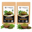 Moringa Neem Powder Combo | 100% Pure Herbal Powders | Traditional Ayurveda Ingredients for Tea & Kadha