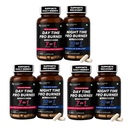 Carbamide Forte Night & Day Fat Burner for Men & Women | 24-Hour Metabolic Support & Weight Loss Support - 60 Capsules Each (Pack of 3)