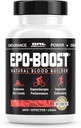 Natural Blood Builder Iron Supplement. RBC Support Made in USA with Echinacea & Dandelion Root helping VO2 Max, Energy, Endurance