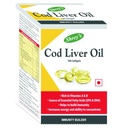 Shrey's Cod Liver Oil | Vitamins A & D | Boost Immunity | Increase Energy Level | Supports Healthy Heart | Maintain Healthy Brain and Vision Health - 100 Capsules (Immunity Booster) (Pack of 1)