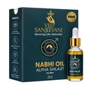 Ved Sanjeevani Alpha Shilajit Nabhi Oil for Men | 30 ml