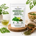 Organic Green Tea With Moringa, Natural Super Green Tea