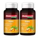 Baidyanath Haldi Tablets - 60 Tablets (Pack of 2) | Ayurvedic Turmeric Supplement | With Haridra Extract | Supports Skin, Immunity & Liver Function |