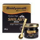 Baidyanath Ayurved Himalayan Shilajit Resin 20g | Rich in Fulvic Acid|For Strength, Power & Stamina