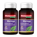 Baidyanath Moringa - 60 Tablets (Pack of 2) | Gives Natural Energy & Nutrients | Daily Nutrition, Bone & Joint Support, Energy & Metabolism | Pure Moringa Leaf Extract |