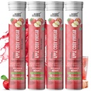 The Body Reserve Apple Cider Vinegar | 80 Effervescent Tablets (Green Apple Flavour)