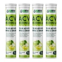 Green Apple ACV Moringa Effervescent Drink Tablets | 750 mg Apple Cider Vinegar with Moringa & Cinnamon | Adult Nutraceutical | Pack of 4