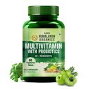 Vlado’s Himalayan Organics Multivitamin Tablets for Men & women With Probiotics - 60+ Ingredients multi Vitamins Supplement For Men And Women | VItamin B1,B2,B3,B5,B6B9,B12,C,E,A,K2,D Magneisum with 5B CFU Probiotic Blends with Multi minerals for Boost Stamina, Strength overall wellness - 60 Veg Tablets
