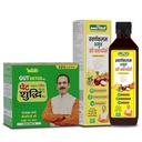Jeena Sikho Ayurvedic Combo | Pet Yakrit Pleeha Shuddhi Kit & Swaranfalam Amrit Sea Buckthorn (Mango Flavour) | With Amla, Harad & Amlavetasa | For Gut Balance & Immunity | Daily Nutrition Routine