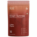 NEAT EVERYDAY Shilajit+ Gummies with Maca Root Extract & Ashwagandha | Coffee Flavour | No Added Sugar | Vegan | No Artificial Colour & Preservatives | Ayurvedic Supplement | Pack of 15 Gummies