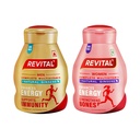 Revital Women & Men Multivitamins, Calcium, Zinc & Natural Ginseng for Daily Immunity Strong Bones, and Enhances Energy Level - 30s Combo | Pack of 2