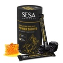 Sesa Himalayan Shilajit Power Shots | 30 Sticks | 400mg Pure Shilajit with Organic Honey | Lab Certified, 70%+ Fulvic Acid | Boosts Energy, Stamina & Immunity | 100% Ayurvedic | No Sugar Adulteration & Additives