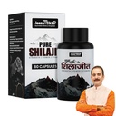 Jeena Sikho Shuddh Shilajit Capsule| 500 mg per Serving | High Fulvic Acid & Lab Tested | Supports Energy, Strength & Stamina | 60 Capsules