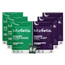 The Foundation Bundle | Super Green + Deep Sleep Gummies | 10 Vitamin + 10 Minerals + 15 Superfoods | Melatonin 3mg + Magnesium Glycinate 100mg | Vegan, No Added Sugar (90 Days)