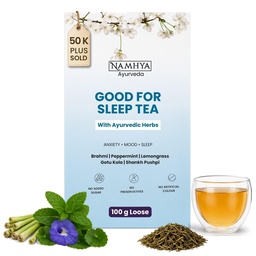 Namhya Sleep Herbal Tea | Promotes Deep Sleep & Stress Relief | 100gm Loose