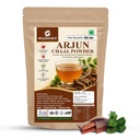 Grandhike Organic Arjun ki Chaal Powder for Cholesterol, Heart Health, BP Care Supplements & Herbal Tea | Pure Arjuna Bark Powder अर्जुन की छाल 100g (1)