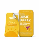 JUSTT ESSENTIALS Vitamin D3 Oral Strips | Daily Wellness Made Easy | Orange Burst Flavour | Fast Dissolving | Sugar Free | No Water Needed | 30 Strips