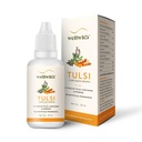 Wellwith Tulsi Curcumin Drops, 5 Types of Tulsi, Curcumin & Piperine, Rich in Vitamin C, No Artificial Fragnance (30ml, Pack of 1)